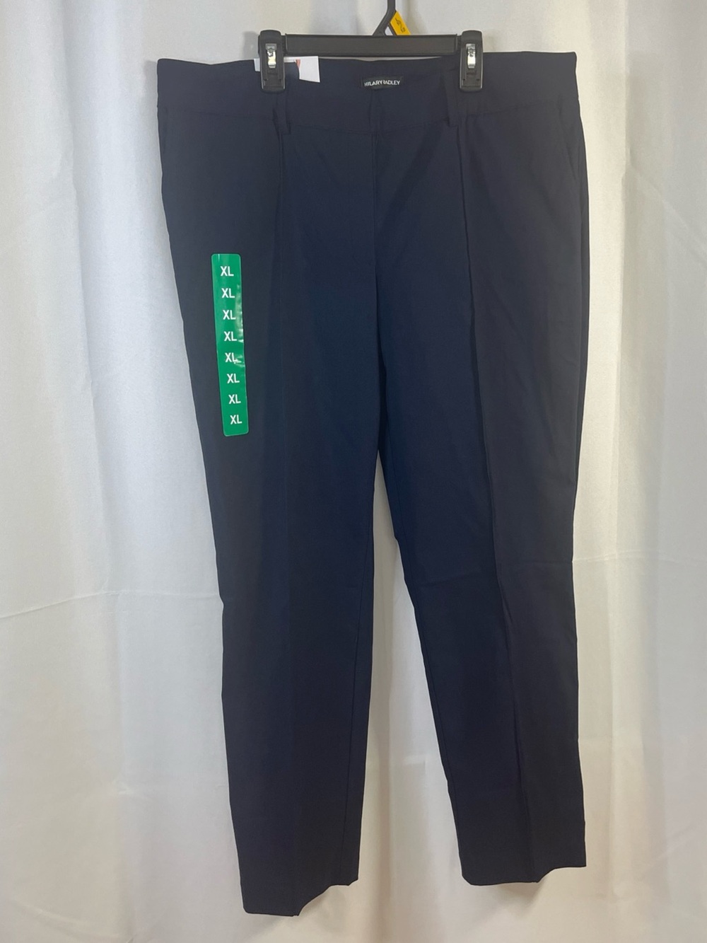 NWT Hilary Radley Womens Pull-On Tummy control Panel mid Rise Slim Leg Pants XL